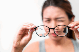myopia woman