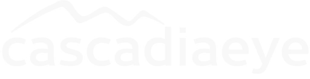 Cascadia Eye Logo white