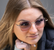 Gradient tint sunglasses
