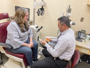 regular eye exams can help alleviate digital eye strain