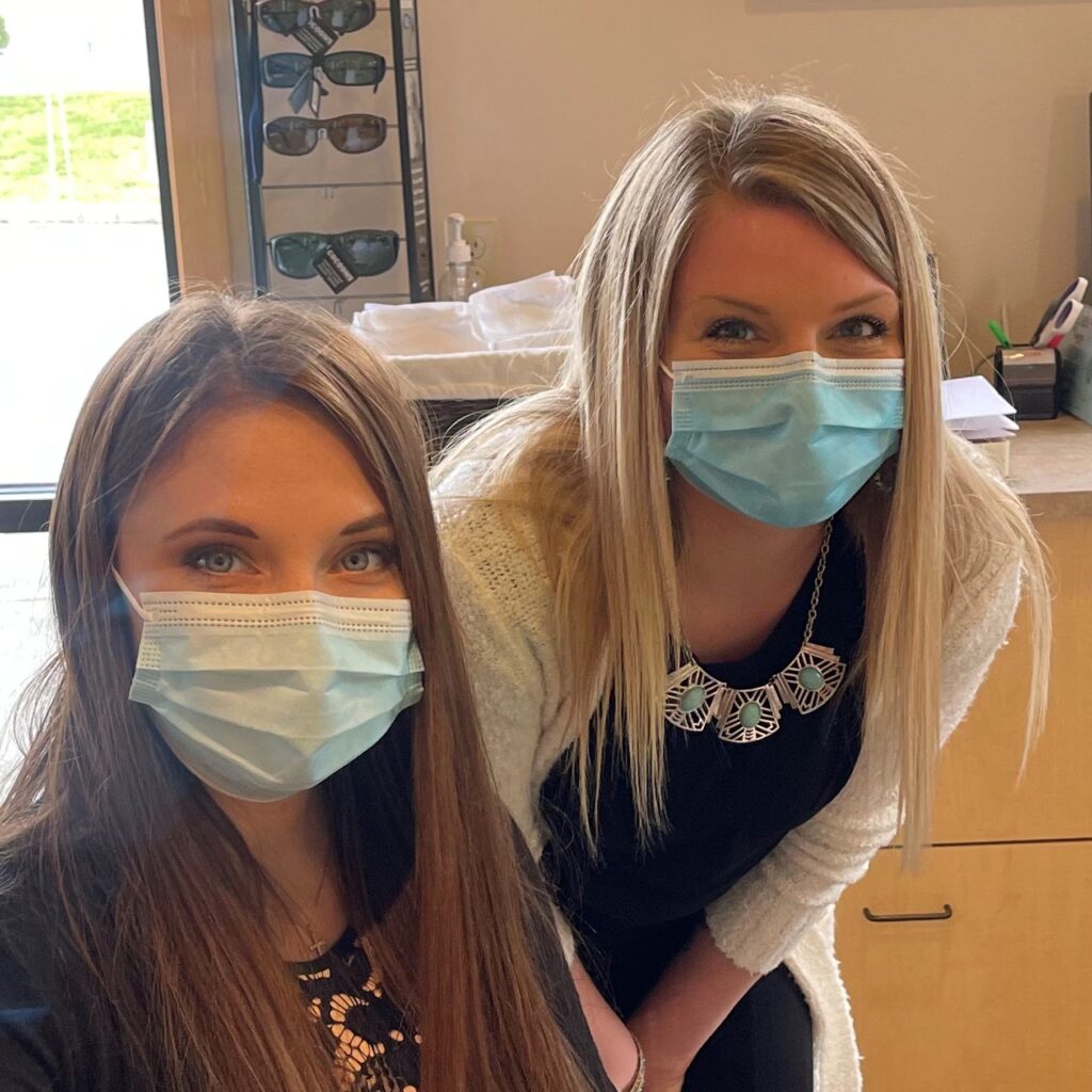 trained opticians